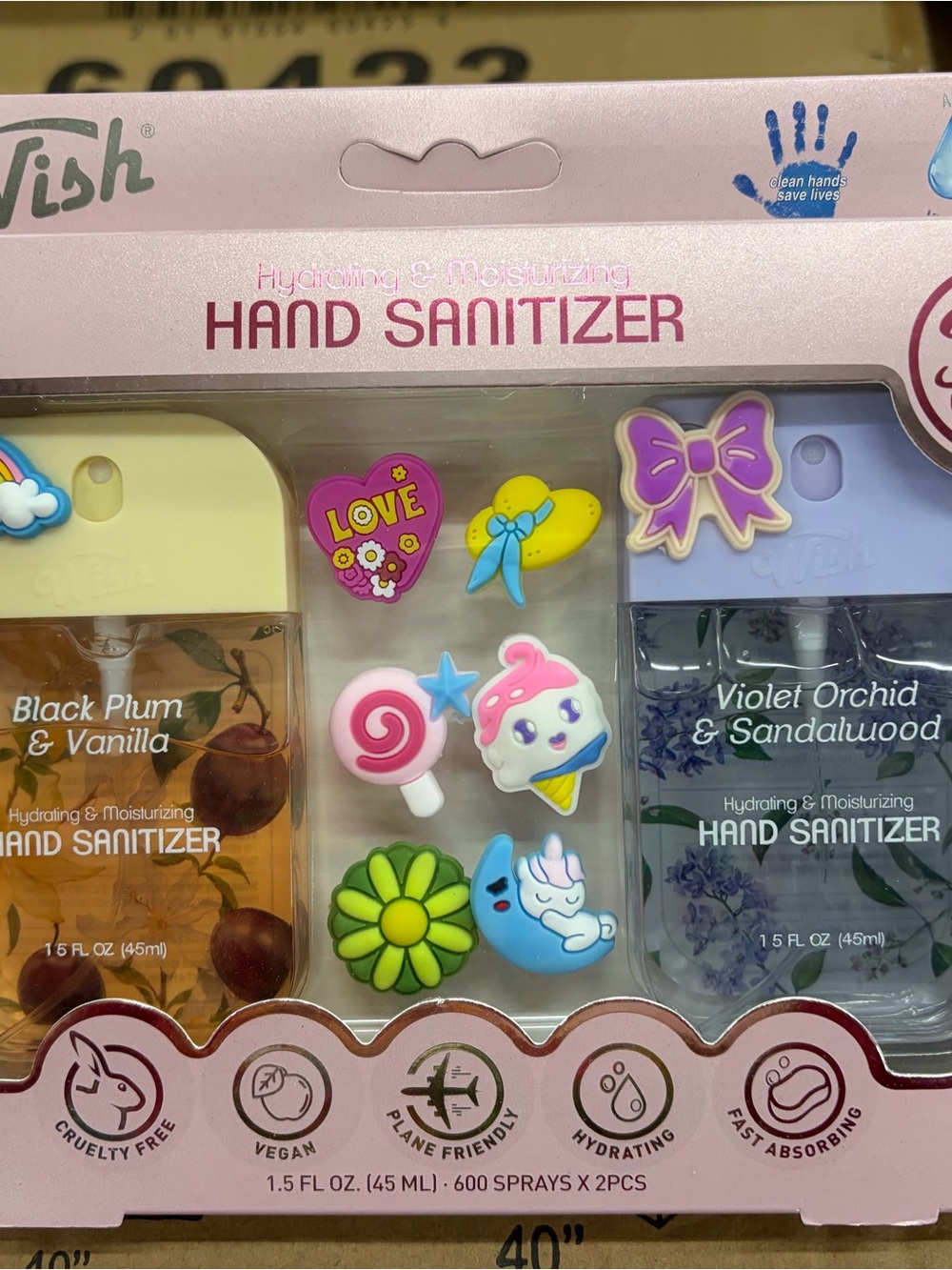 4 two packs - Wish Hydrating Hand Sanitizer